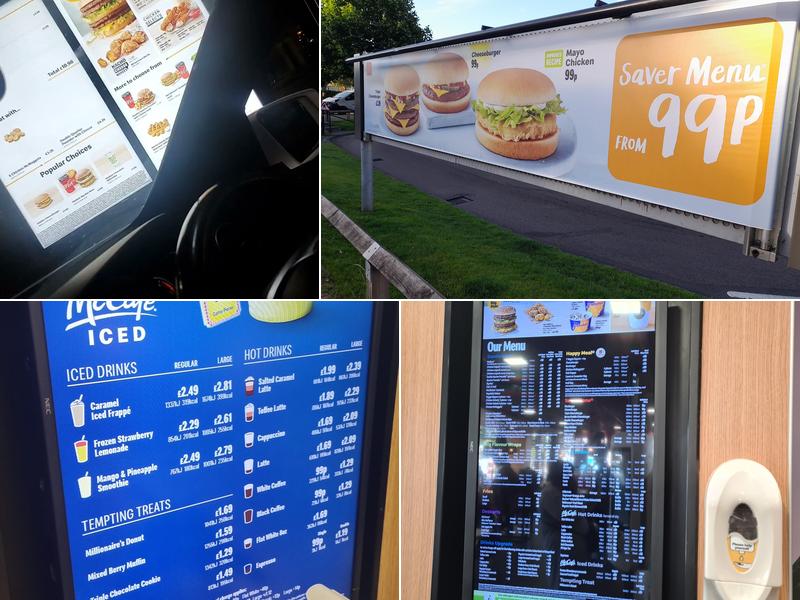 McDonald's Menu