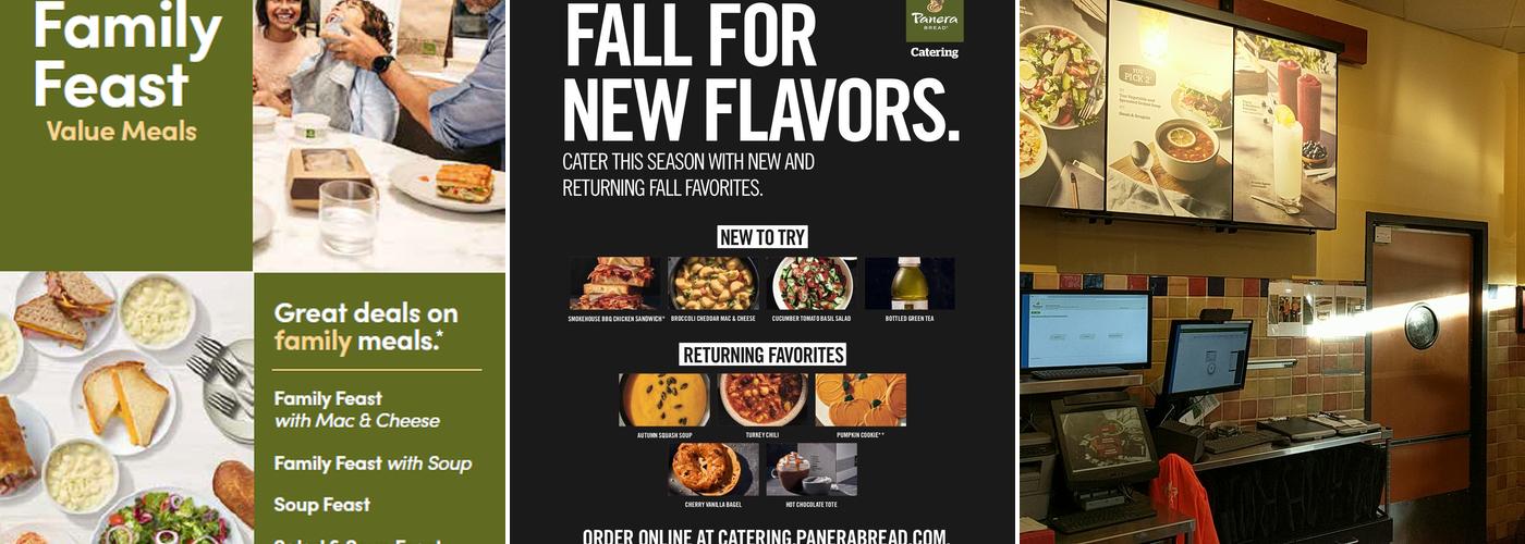 Panera Bread Menu