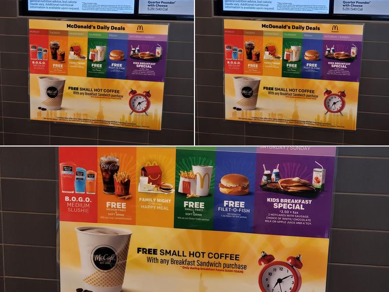 McDonald's Menu