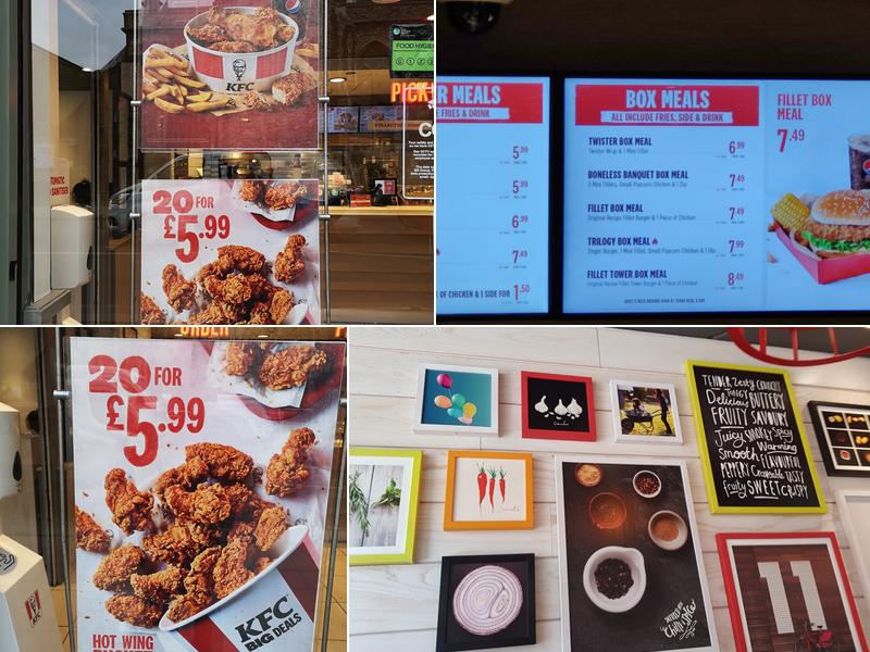KFC Greenwich - Trafalgar Road Menu
