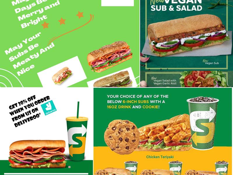 Subway Thornton Heath Menu