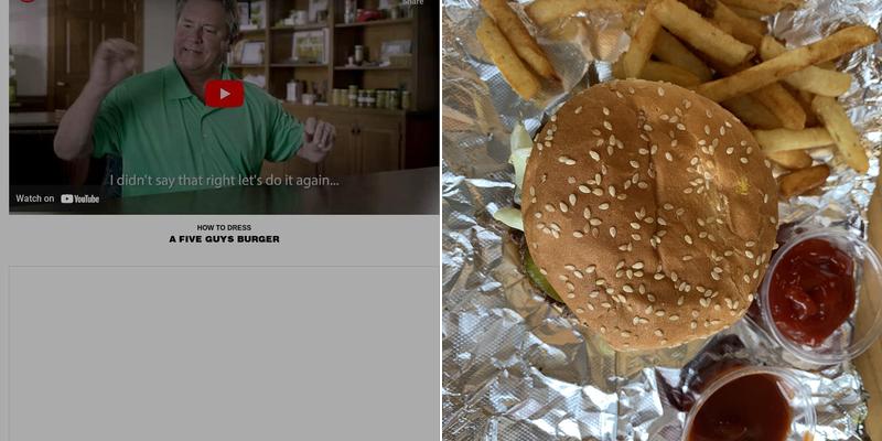 Five Guys Menu