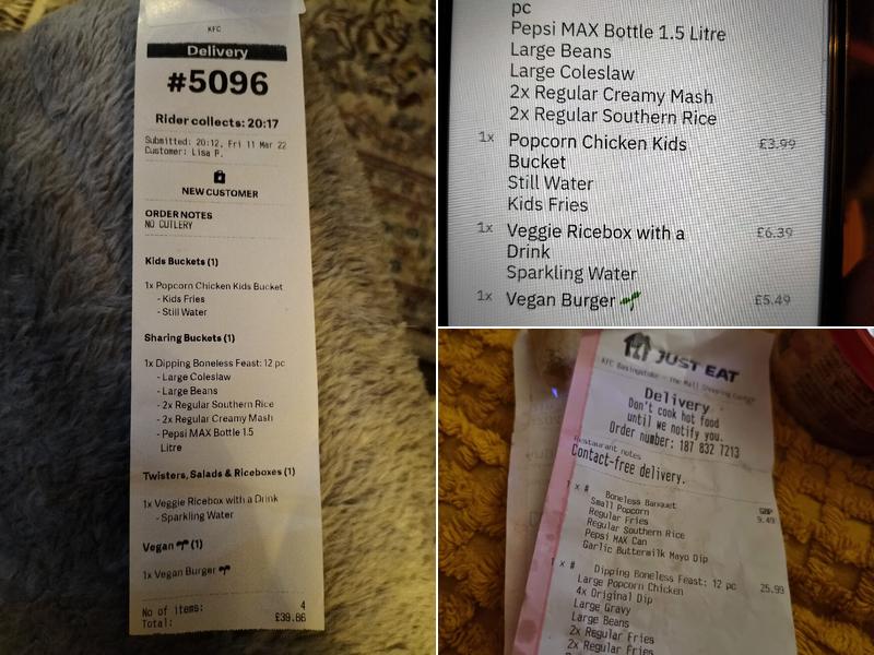 KFC Basingstoke - The Mall Shopping Centre Menu