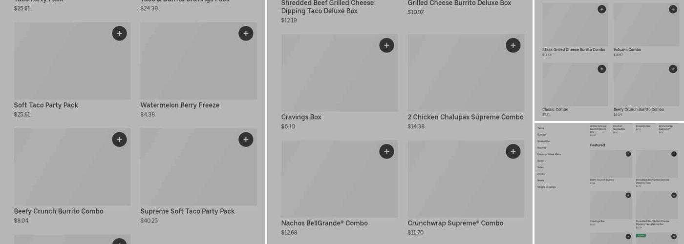 Taco Bell Menu