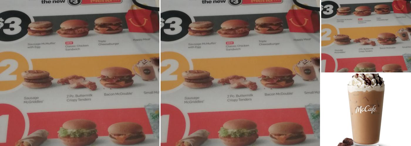 McDonald's Menu