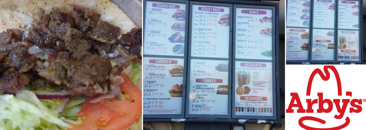Arby's Menu