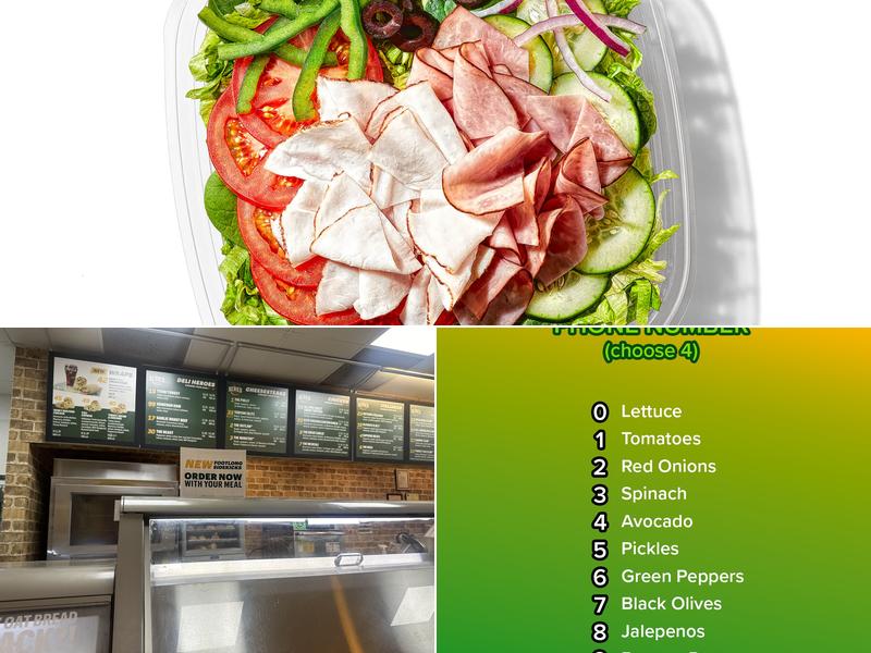 Subway Menu