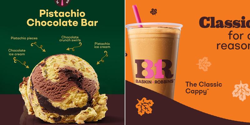 Baskin-Robbins Menu