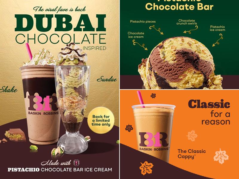Baskin-Robbins Menu