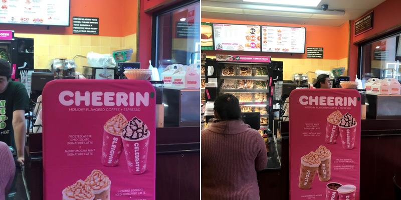 Dunkin' Menu