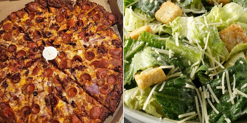 Round Table Pizza Menu