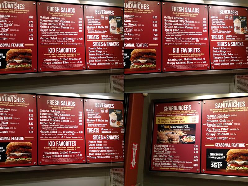 The Habit Burger Grill Menu
