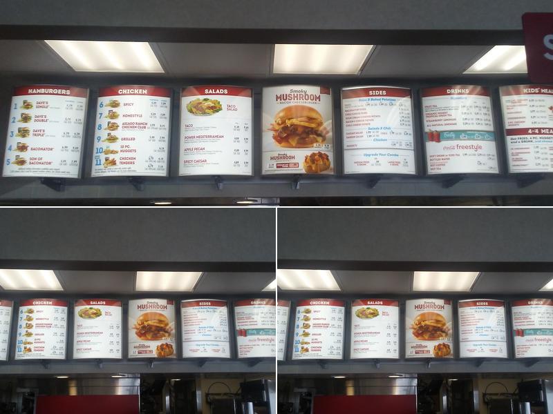 Wendy's Menu