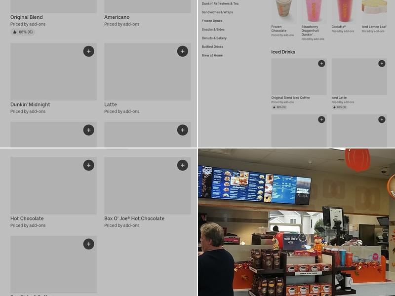 Dunkin' Menu
