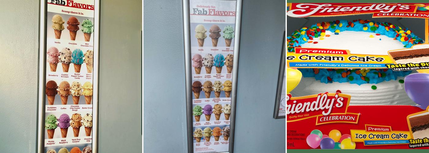 Friendly's Menu