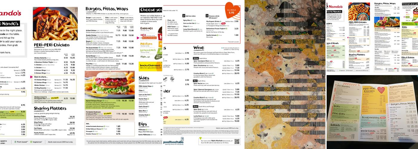 Nando's West Hampstead Menu