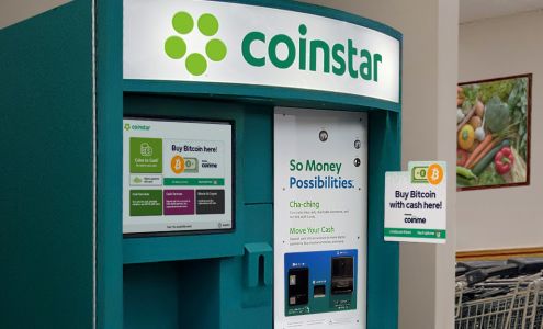 Coinstar Kiosk | Bitcoin ATM Van Nuys
