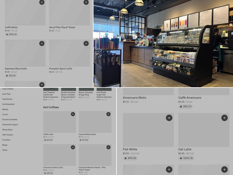 Starbucks Menu