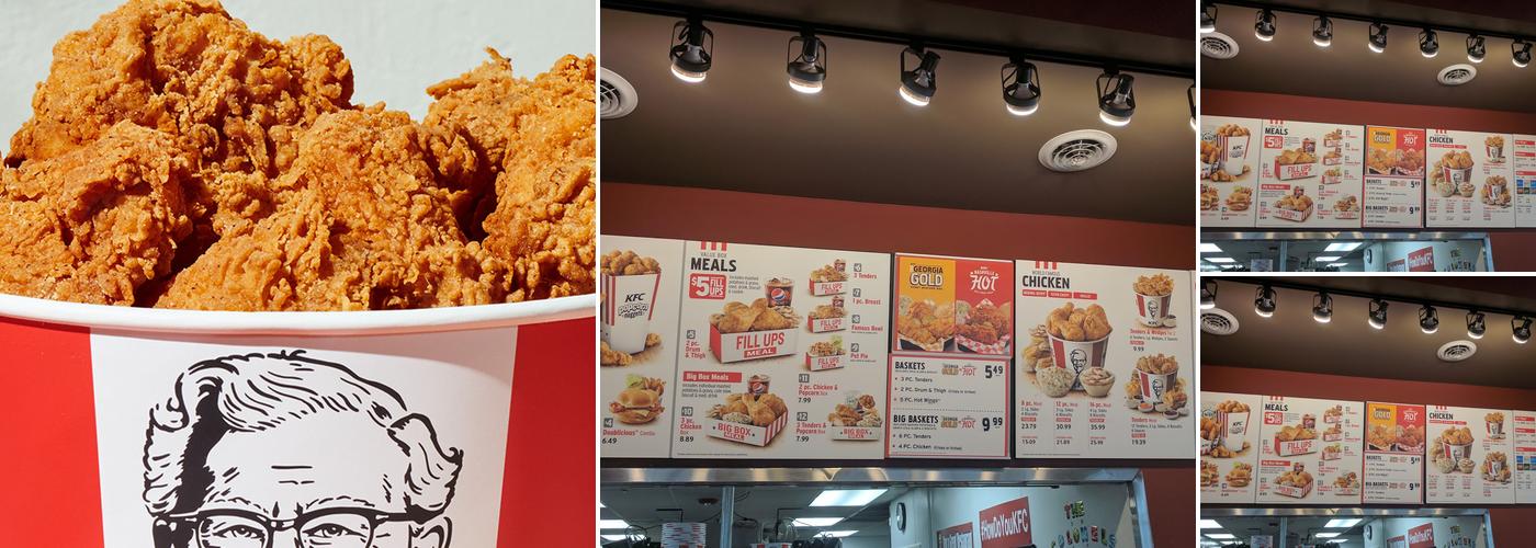 KFC Menu