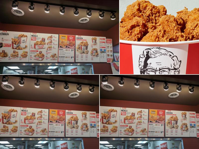 KFC Menu