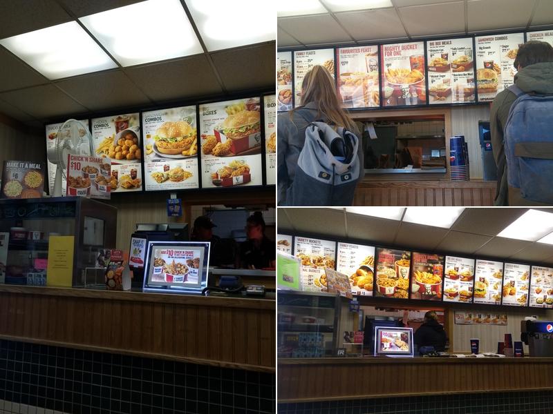 KFC Menu