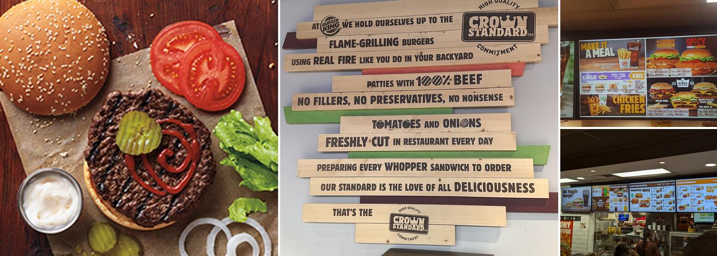Burger King Menu