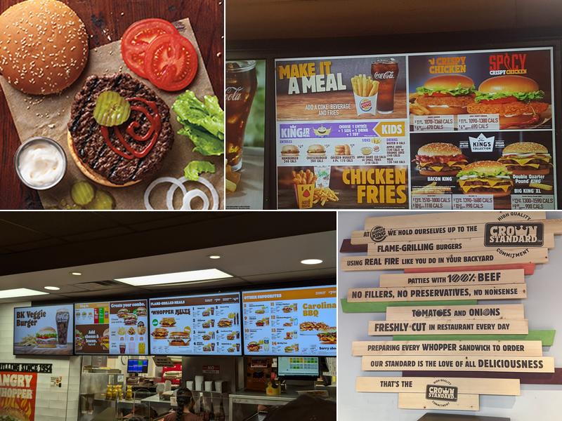 Burger King Menu