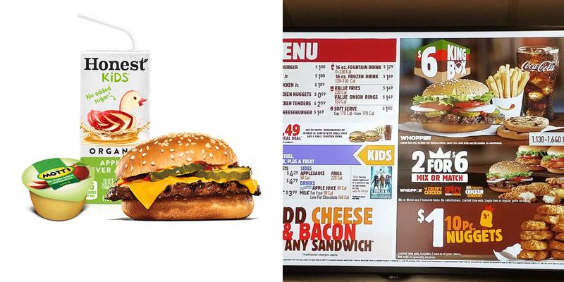 Burger King Menu