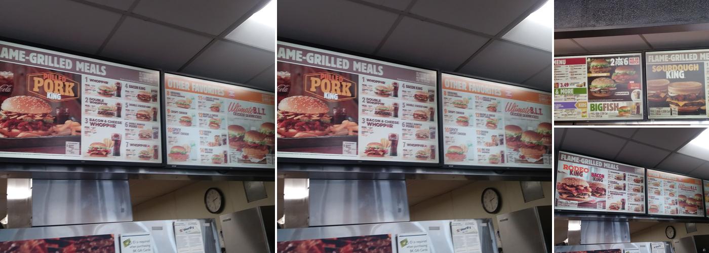 Burger King Menu