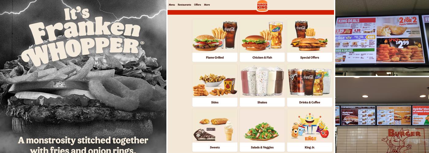 Burger King Menu