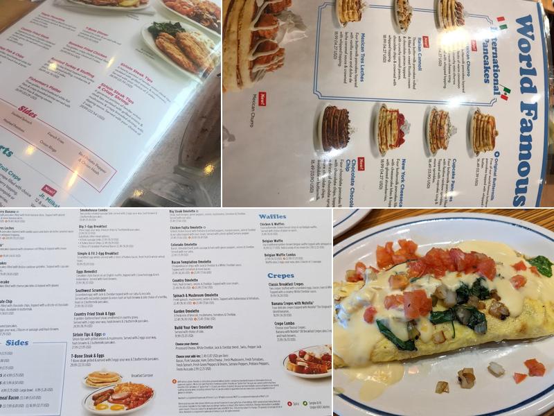 IHOP Menu