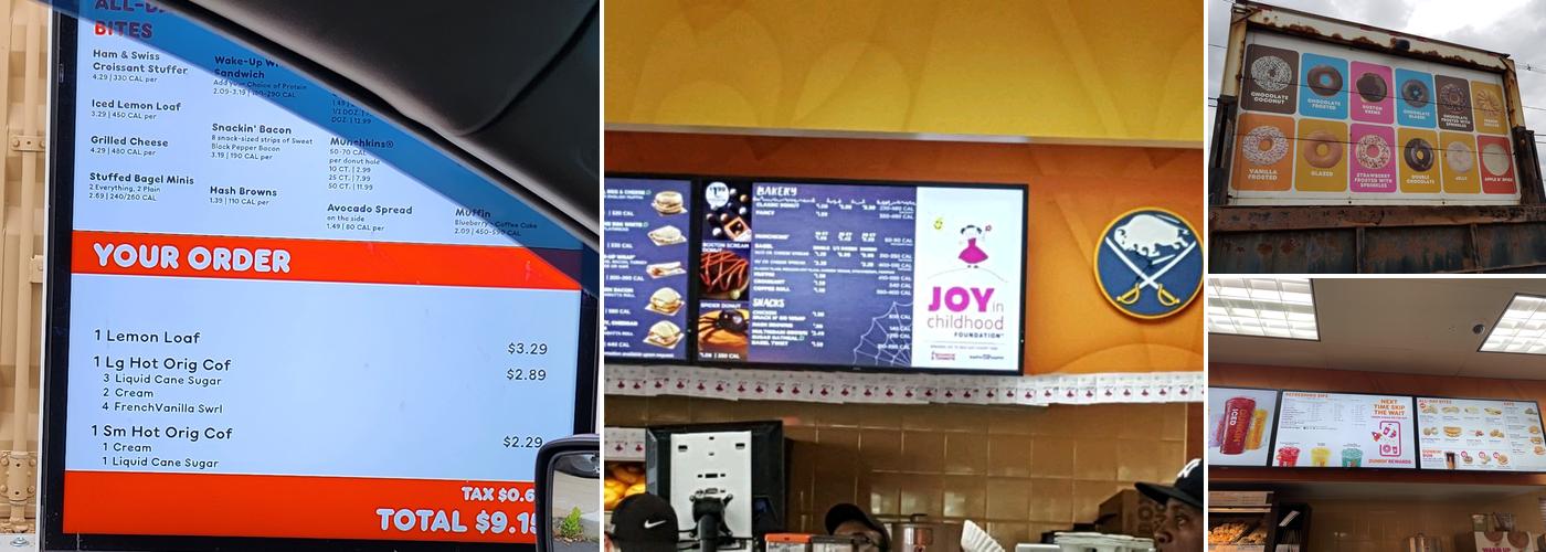 Dunkin' Menu