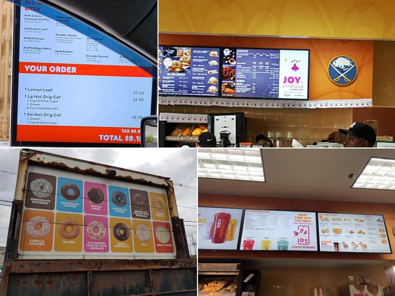 Dunkin' Menu