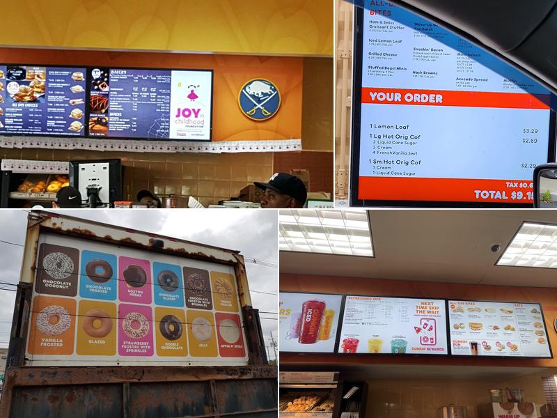 Dunkin' Menu