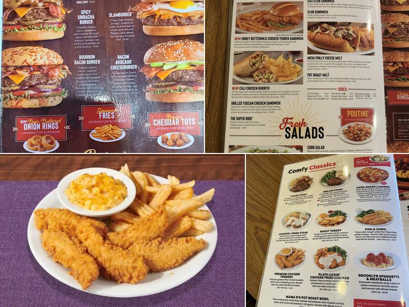 Denny's Menu