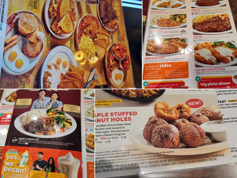 Denny's Restaurant Menu