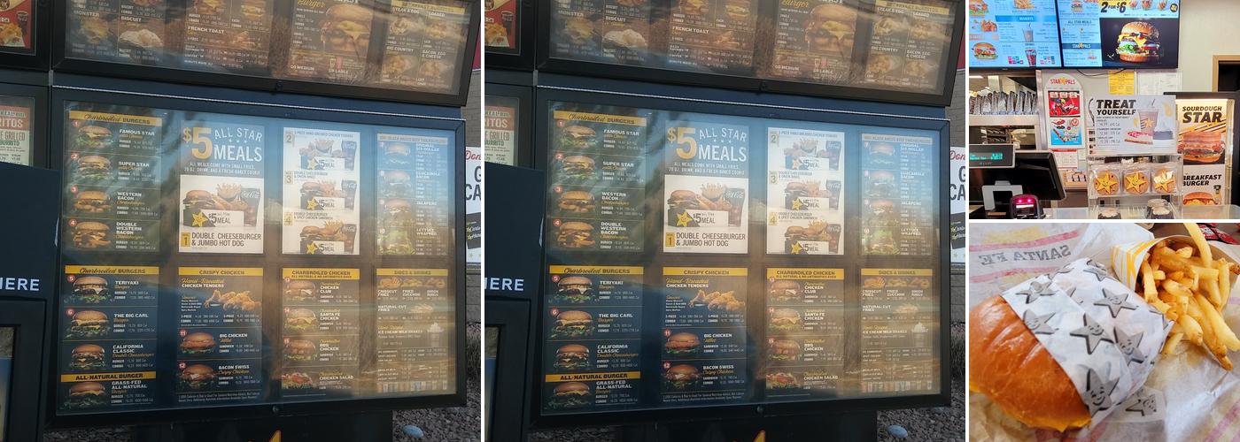 Carl’s Jr. Menu