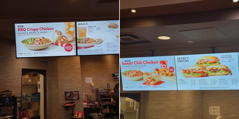 Tim Hortons Menu