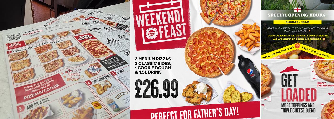 Pizza Hut Delivery Menu