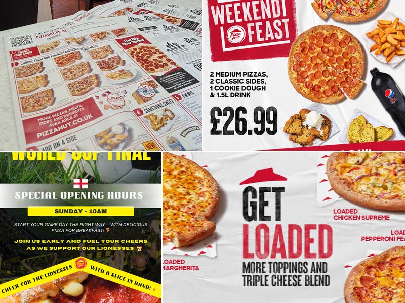 Pizza Hut Delivery Menu