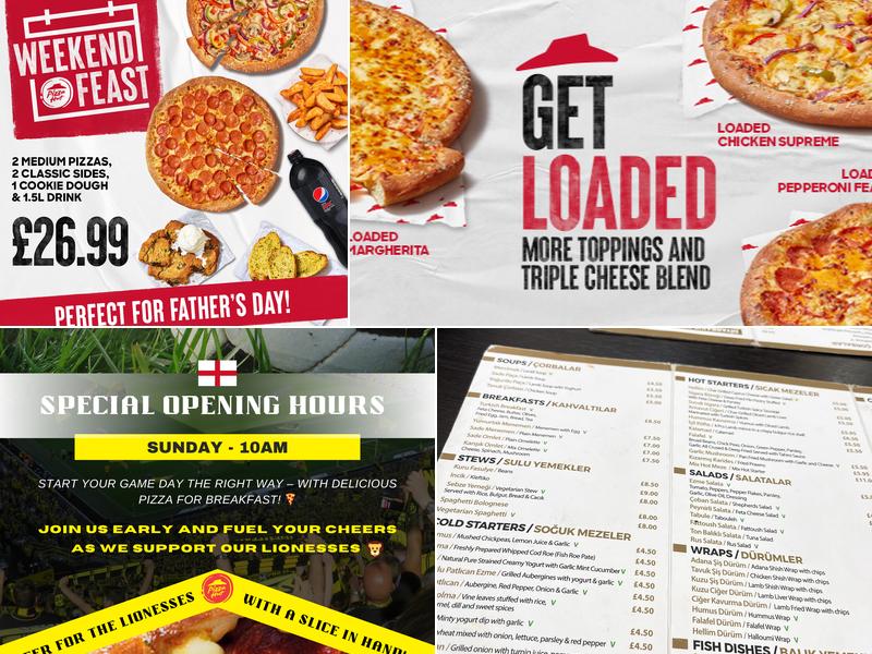 Pizza Hut Delivery Menu
