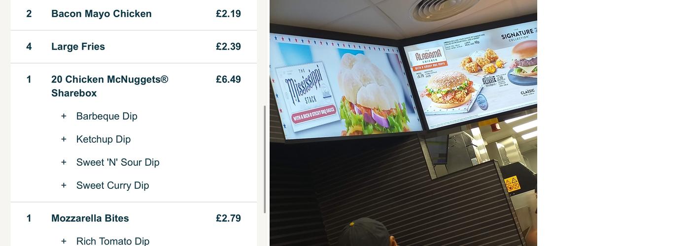 McDonald's Menu