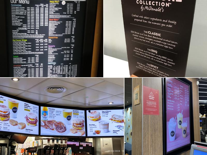 McDonald's Menu
