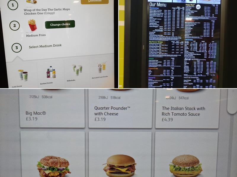 McDonald's Menu