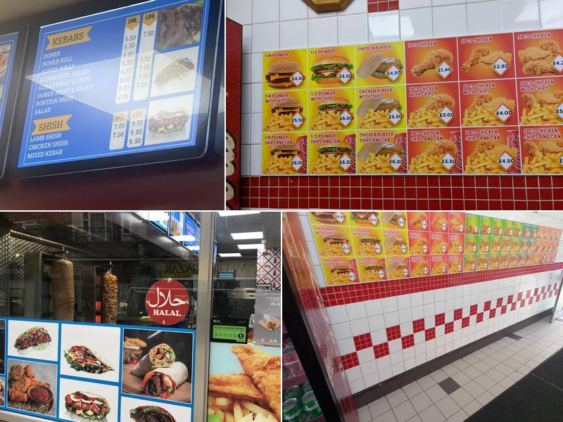 The Captains Table Menu