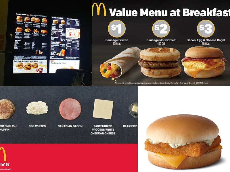 McDonald's Menu