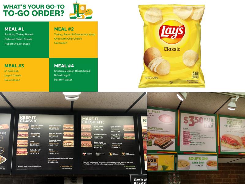 Subway Menu