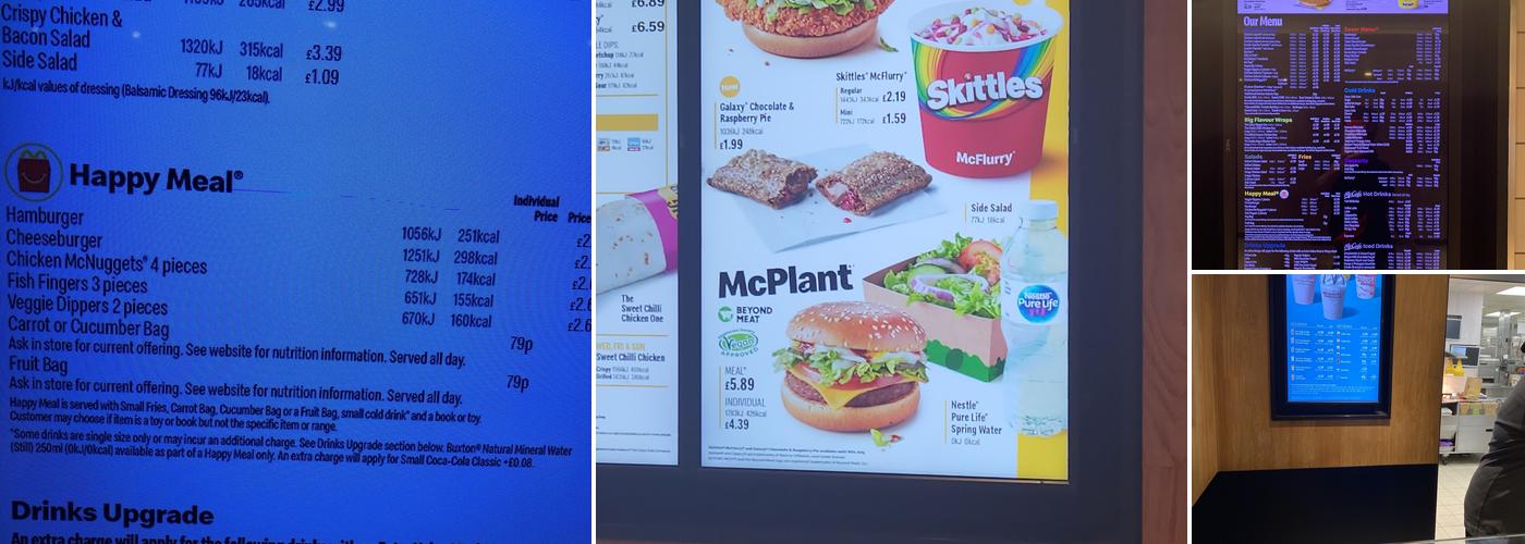 McDonald's Menu