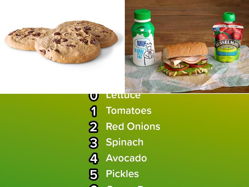 Subway Menu