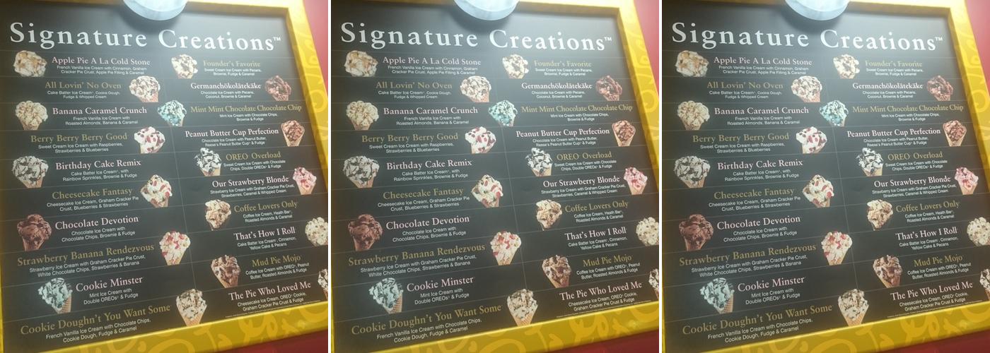 Starbucks Coffee Company Menu